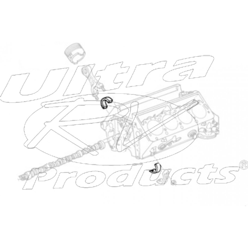 12517006  -  Bearing - Connecting Rod (L57 - 6.5L Diesel)